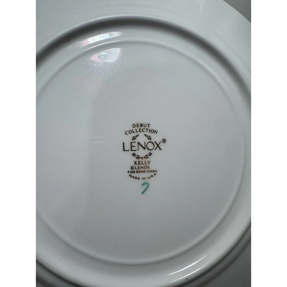 Lenox Kelly Salad Plate Bread Plate Debut Collection USA Brand New Set Of 8